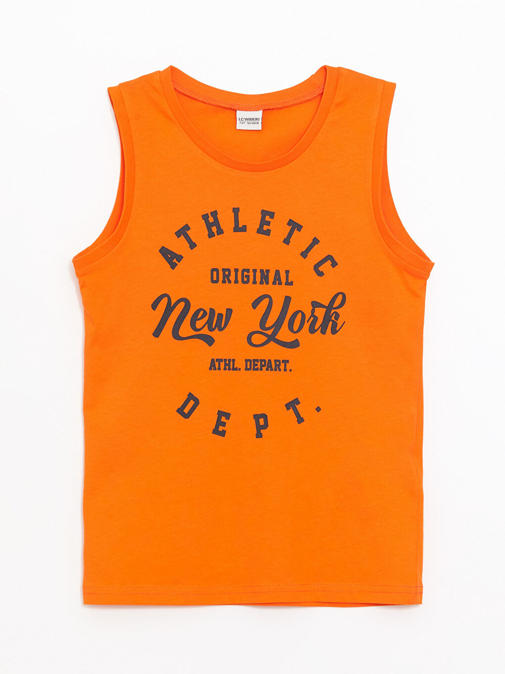 Crew Neck Printed Boy Undershirt -S4FN97Z4-KG1