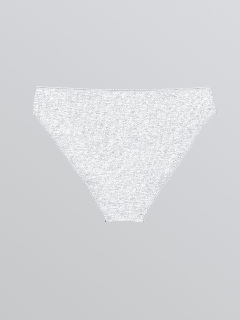 Gri Düz Bikini Külot-3