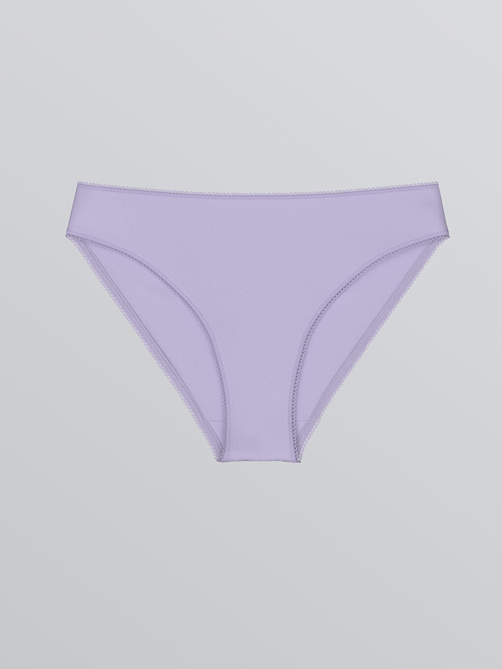 Lila Düz Bikini Külot