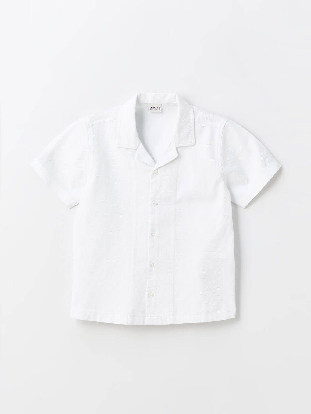 Базовая рубашка с коротким рукавом для мальчиков