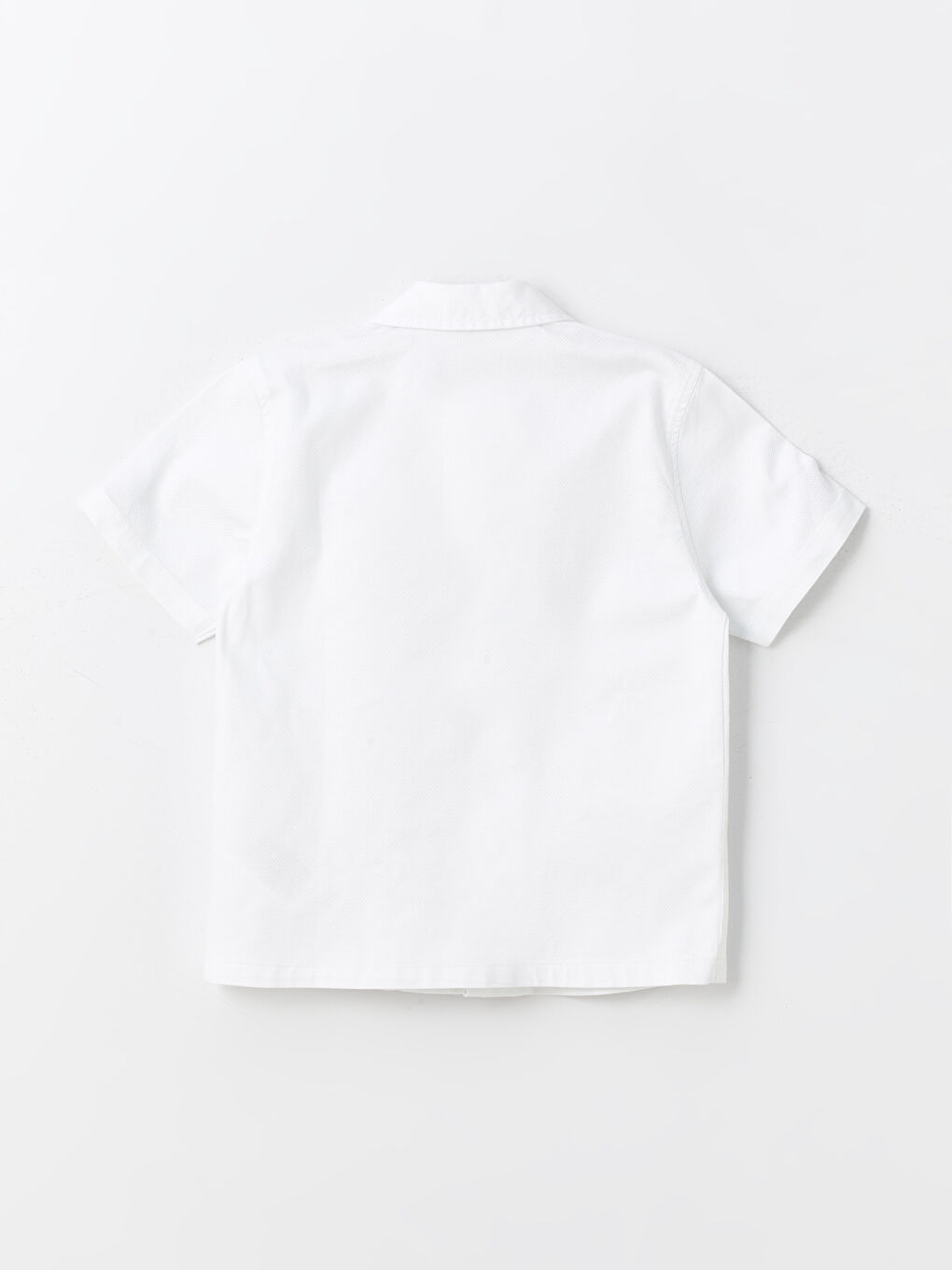 Базовая рубашка с коротким рукавом для мальчиков-1