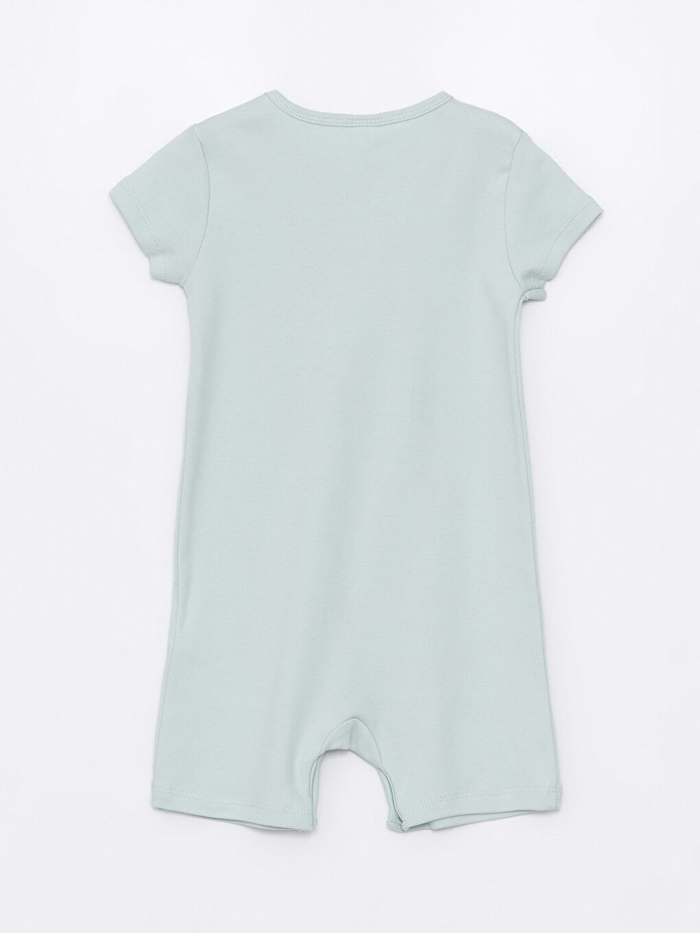 Crew Neck Short Sleeve Printed Cotton Baby Boys' Jumpsuit -S4FP41Z1-G3R