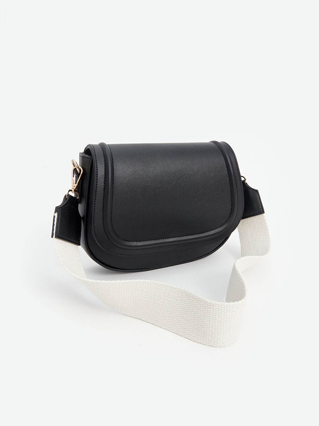 حقيبة يد نسائية بحزام كتف من الجلد الصناعي-1