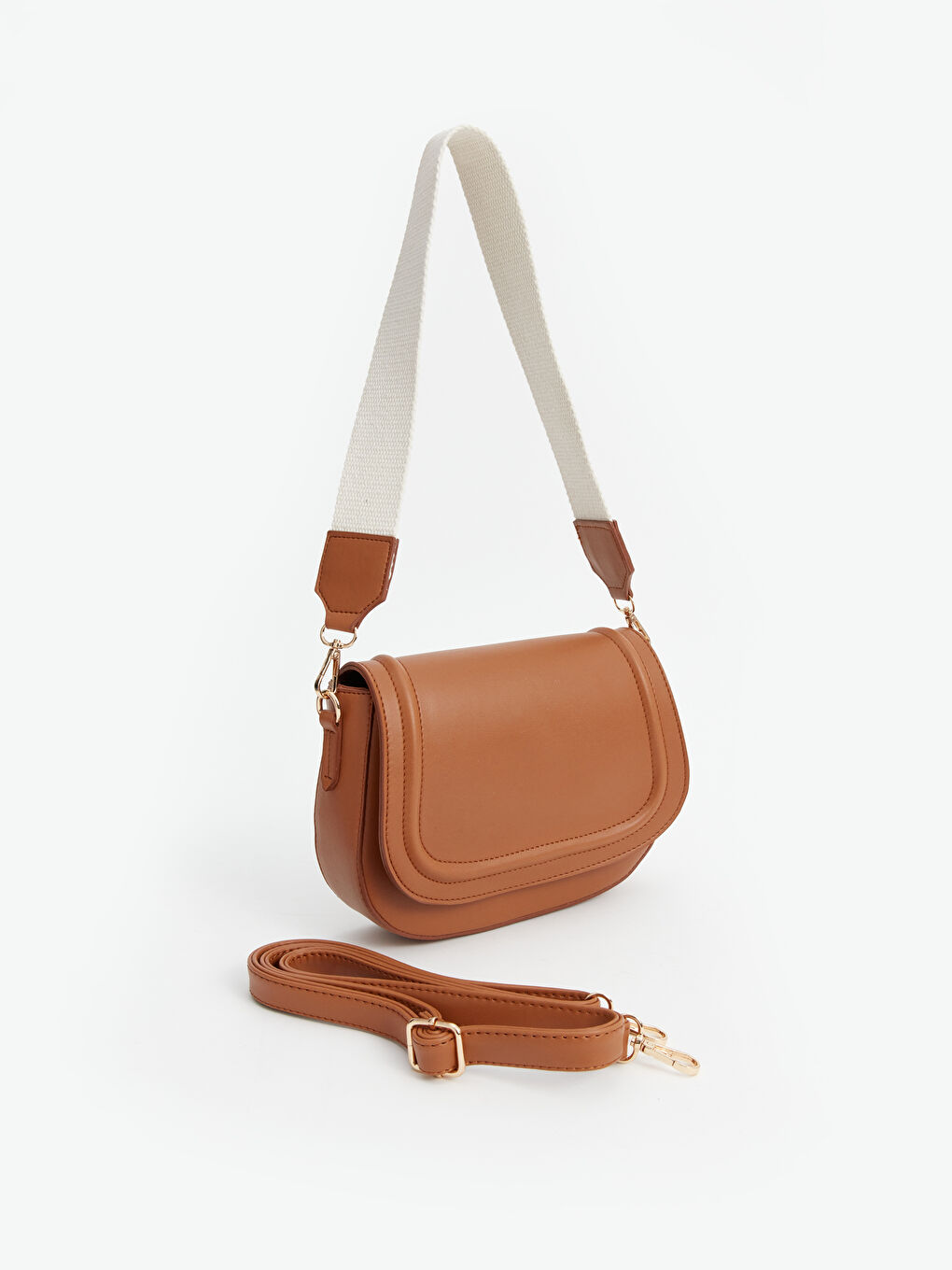 Shoulder Strap Faux Leather Women's Handbag -S4FP88Z8-EET