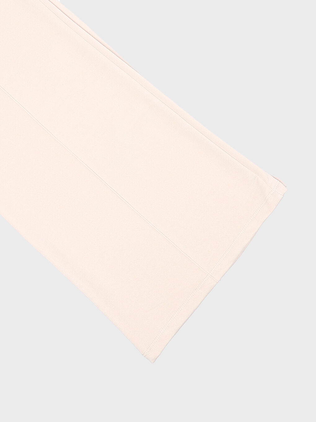 Elasticated Waist Plain Wide Leg Women's Trousers-3