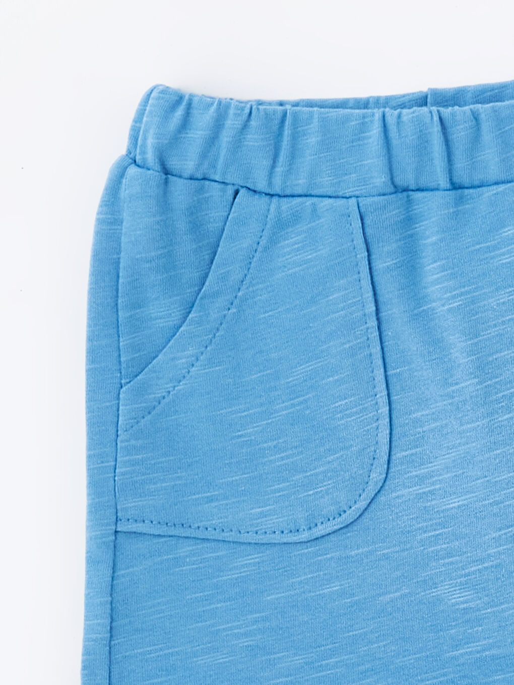 طقم بودي وشورت ولادي رضع مخطط بأكمام قصيرة وياقة دائرية قطعتين-5