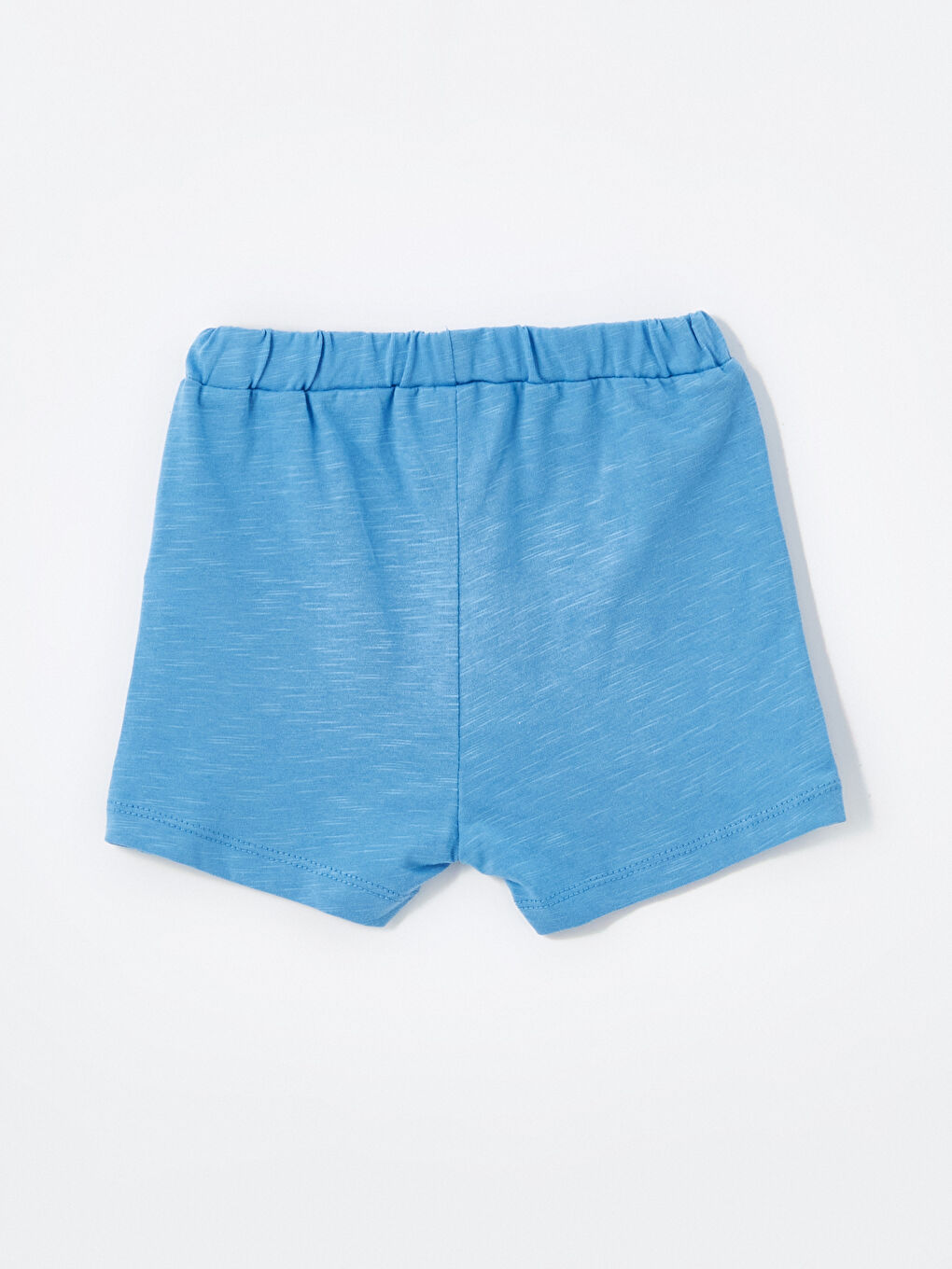 طقم بودي وشورت ولادي رضع مخطط بأكمام قصيرة وياقة دائرية قطعتين-6