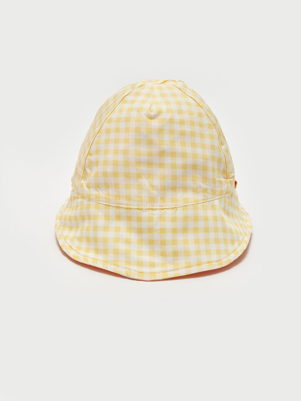 Mercan Baskılı Kız Bebek Bucket Şapka-3