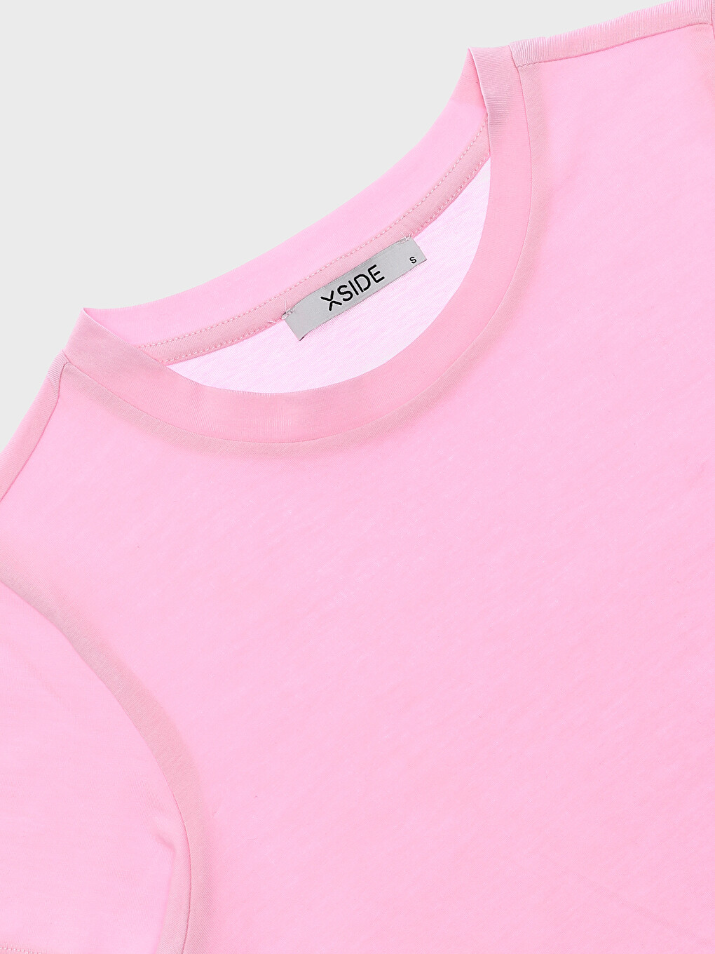 Crew Neck Printed Short Sleeve Women's T-shirt-1