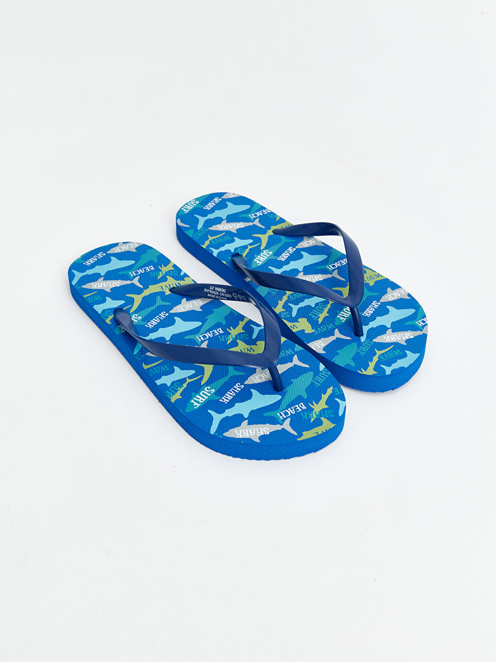 Printed Boys' Flip Flops -S4FR04Z4-CRW