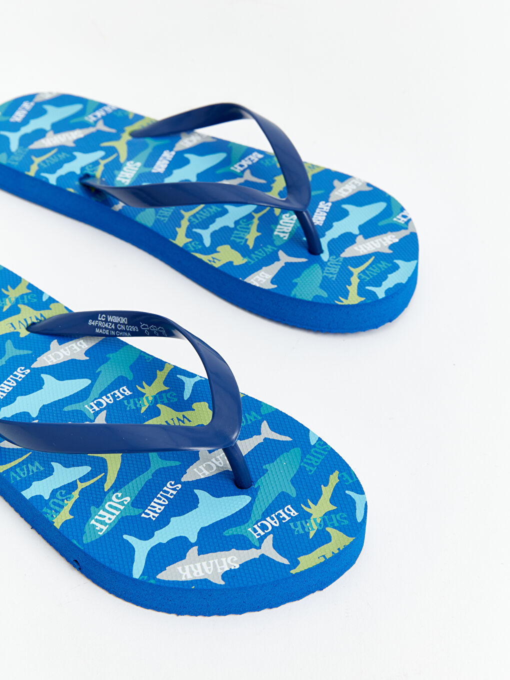 Printed Boys' Flip Flops -S4FR04Z4-CRW
