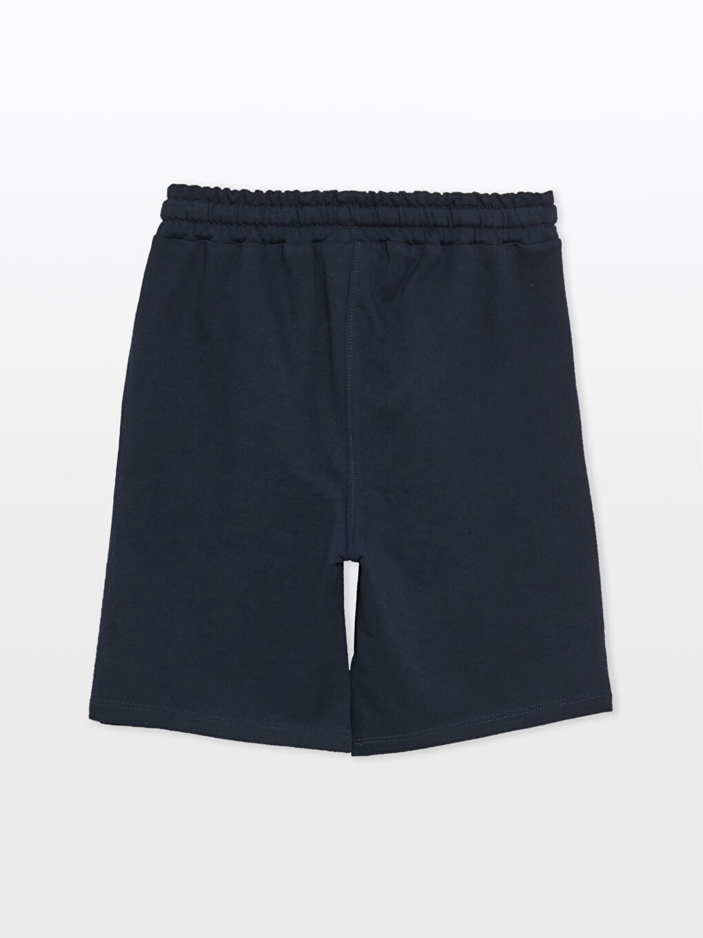 Lacivert Beli Lastikli Fenerbahçe Baskılı Erkek Çocuk Şort-1