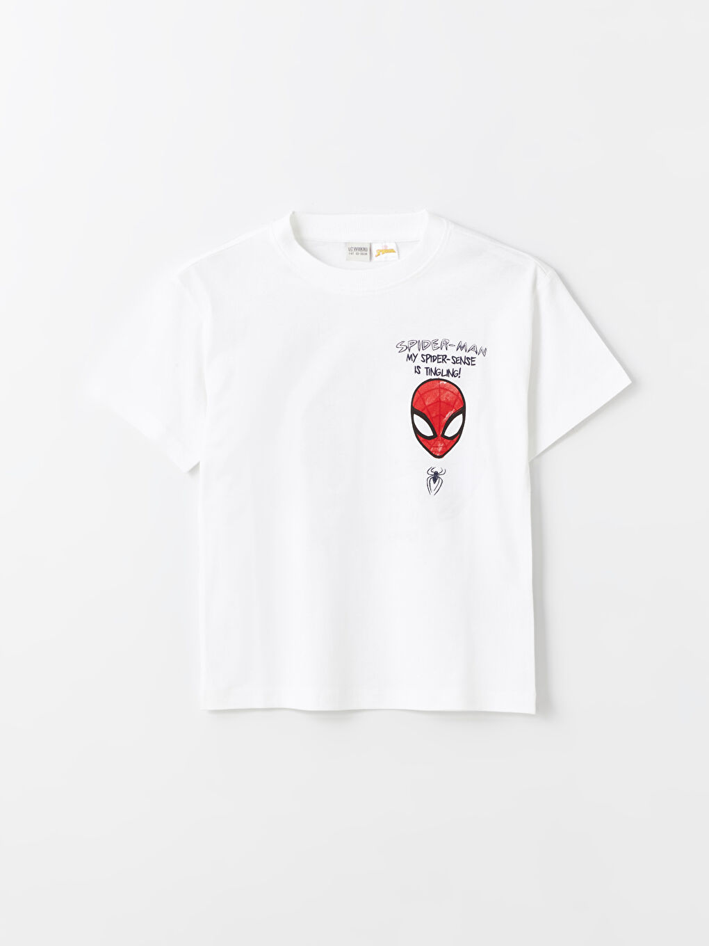 Relaxed Fit Spider-Man Printed Boys' T-Shirt -S4FR45Z4-FFB