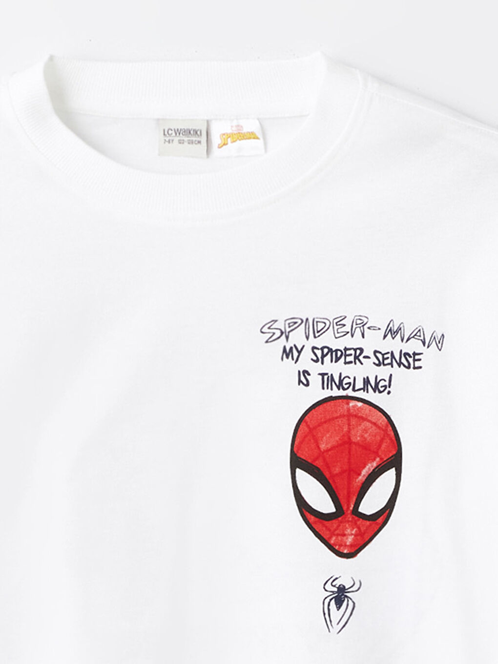 Relaxed Fit Spider-Man Printed Boys' T-Shirt -S4FR45Z4-FFB