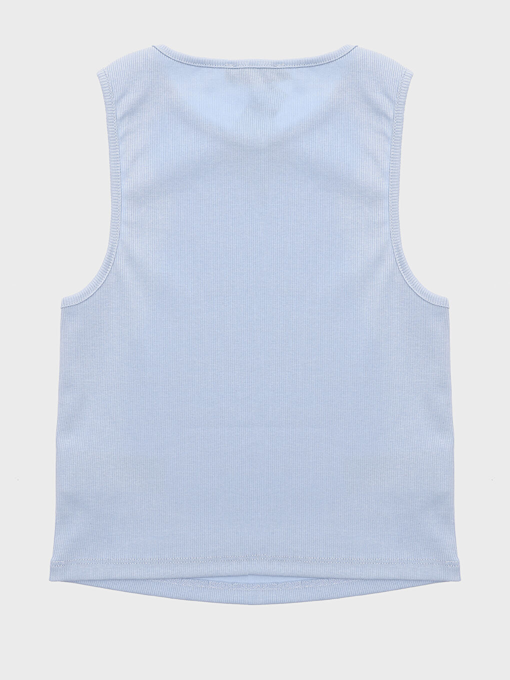 Women's Crew Neck Plain Crop Top-1