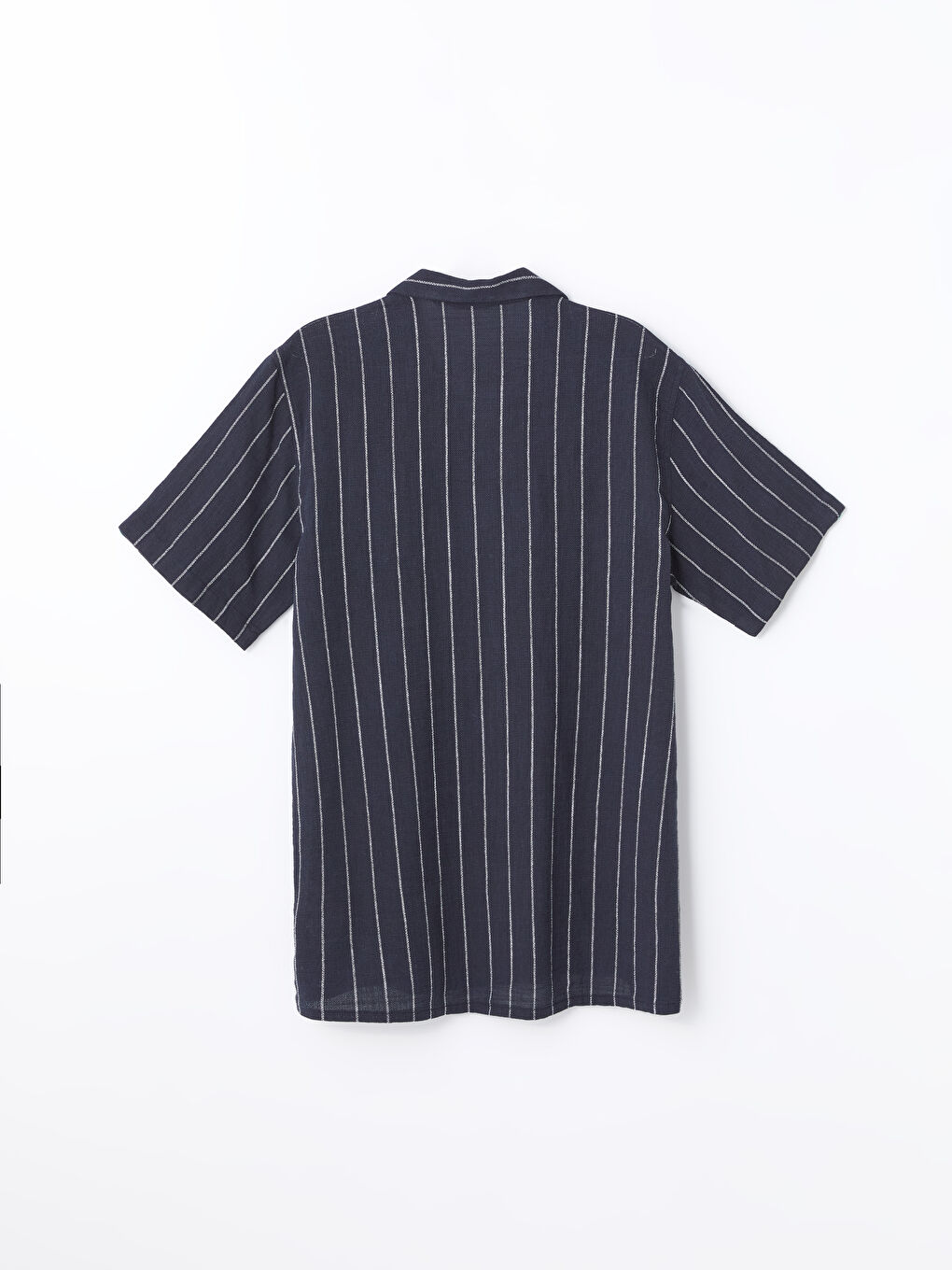 Regular Fit Short Sleeve Striped Men's Shirt -S4FR75Z8-LJX