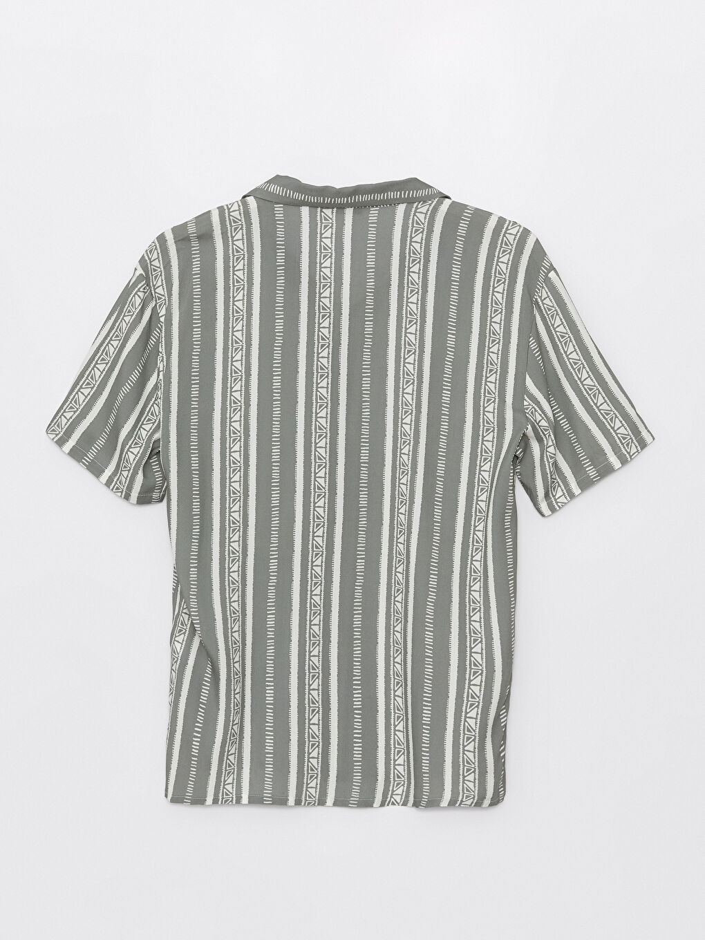 XSIDE Regular Fit Short Sleeve Patterned Men's Shirt -S4FR78Z8-LRR