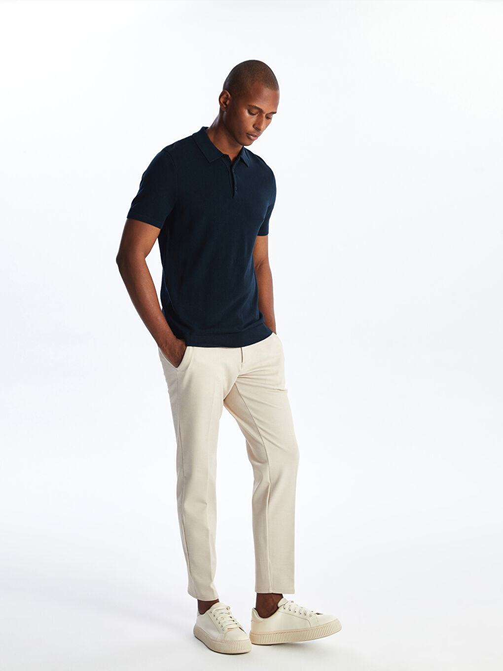 Standard Fit Men's Trousers -S4FT01Z8-QNK