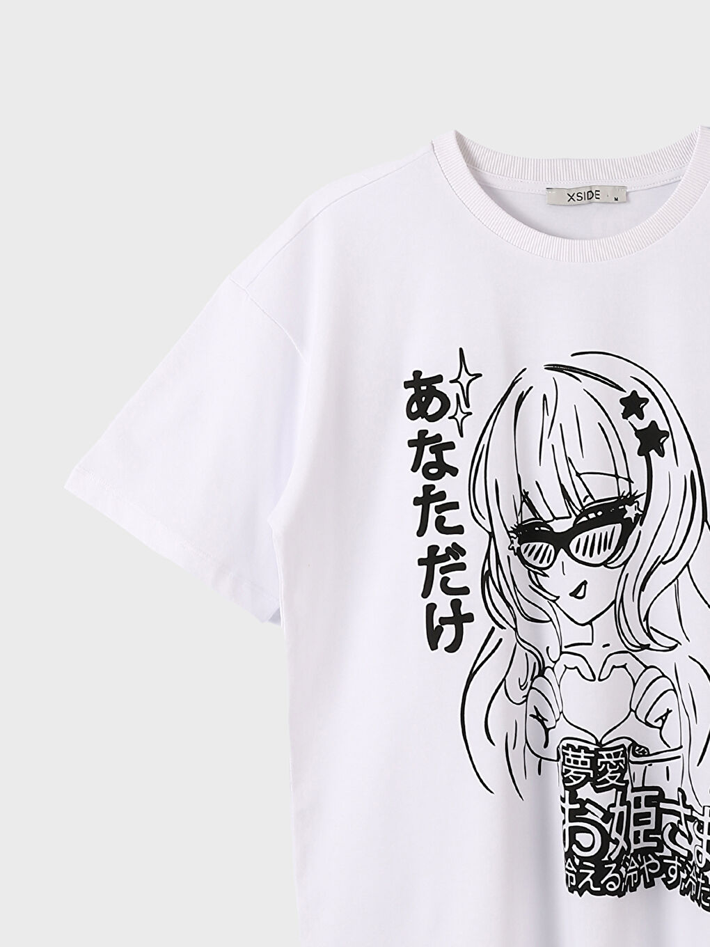 Crew Neck Printed Short Sleeve Women's T-Shirt-2