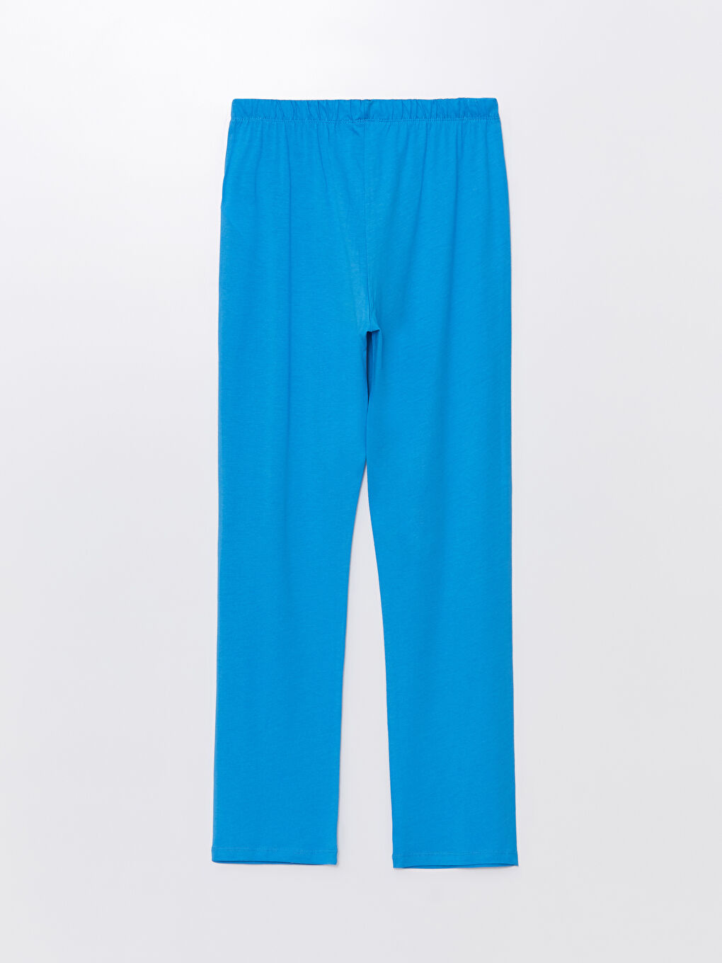 Collared Neck Plain Short Sleeve Women's Pyjama Set -S4FT45Z8-GWF
