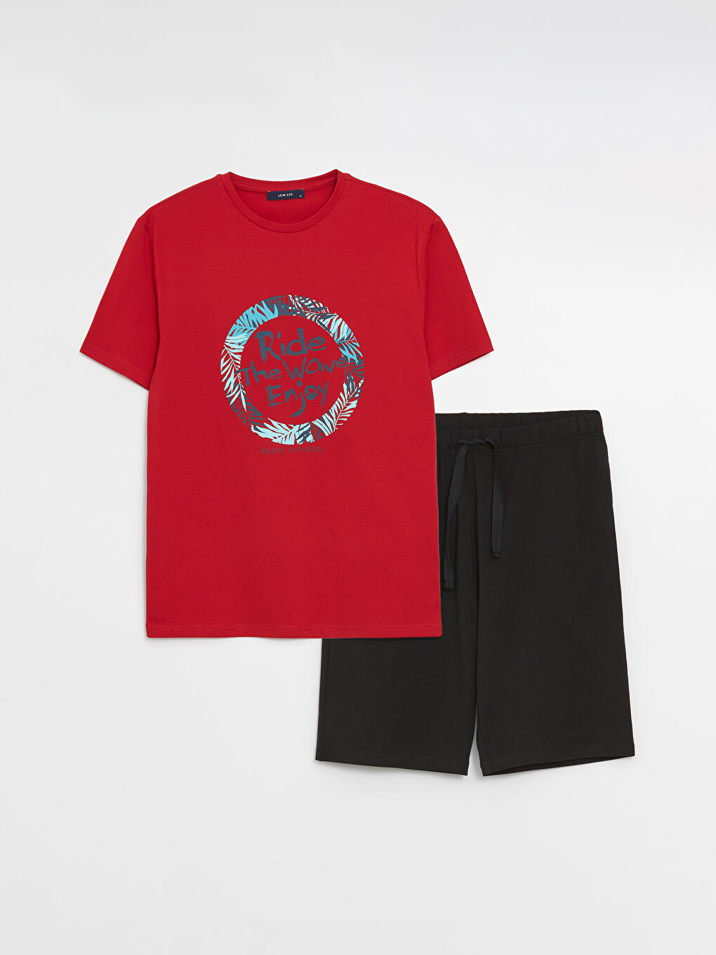 Standard Fit Men's Shorts Pajama Set -S4FU04Z8-J4N