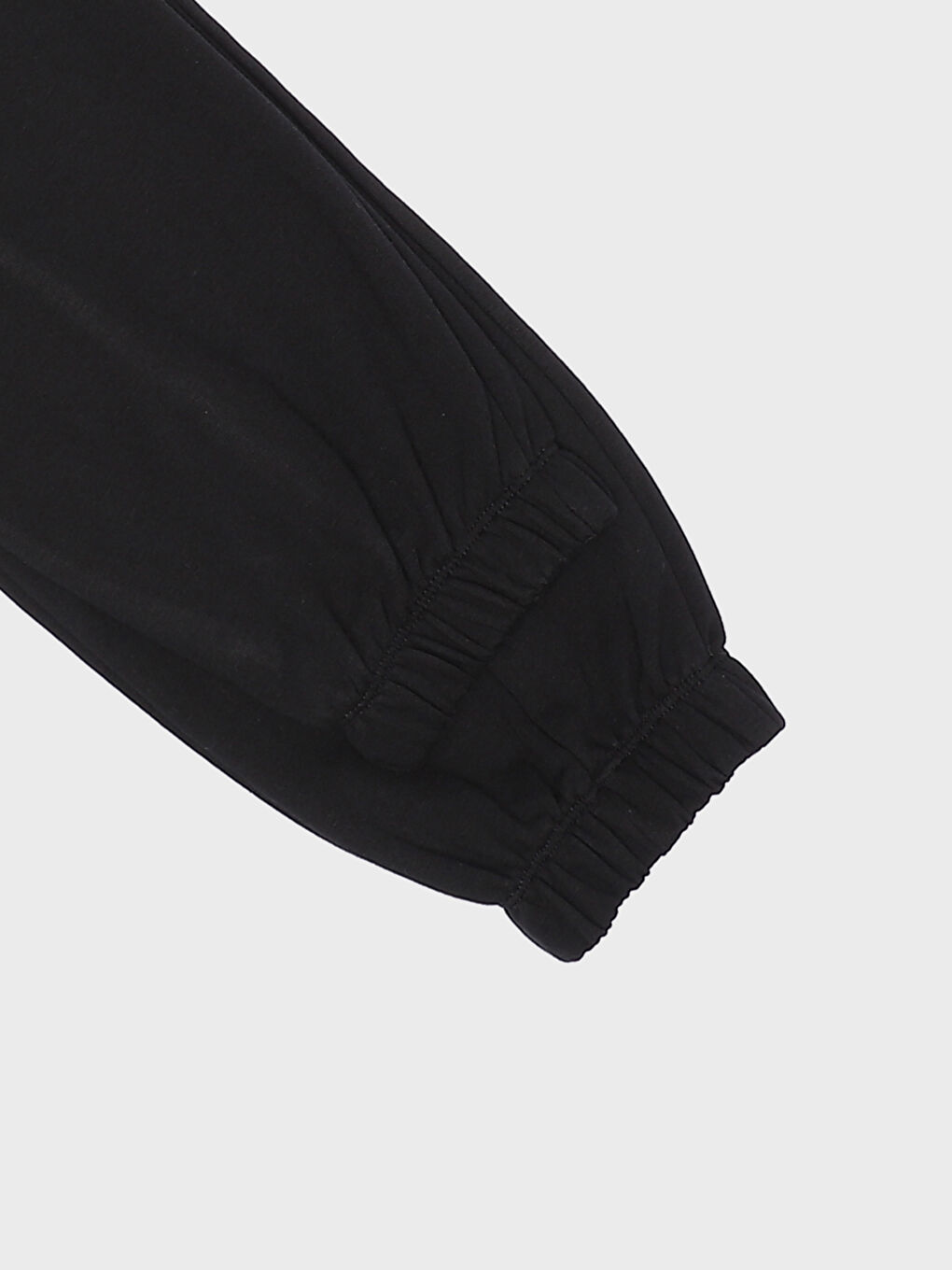 Women's Elasticated Waist Plain Jogger Sweatpants-2