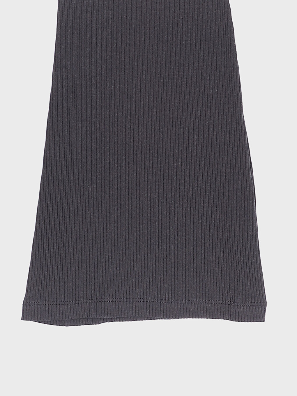 بنطلون ليجن بخصر مرن وأرجل إسبانية للسيدات-2