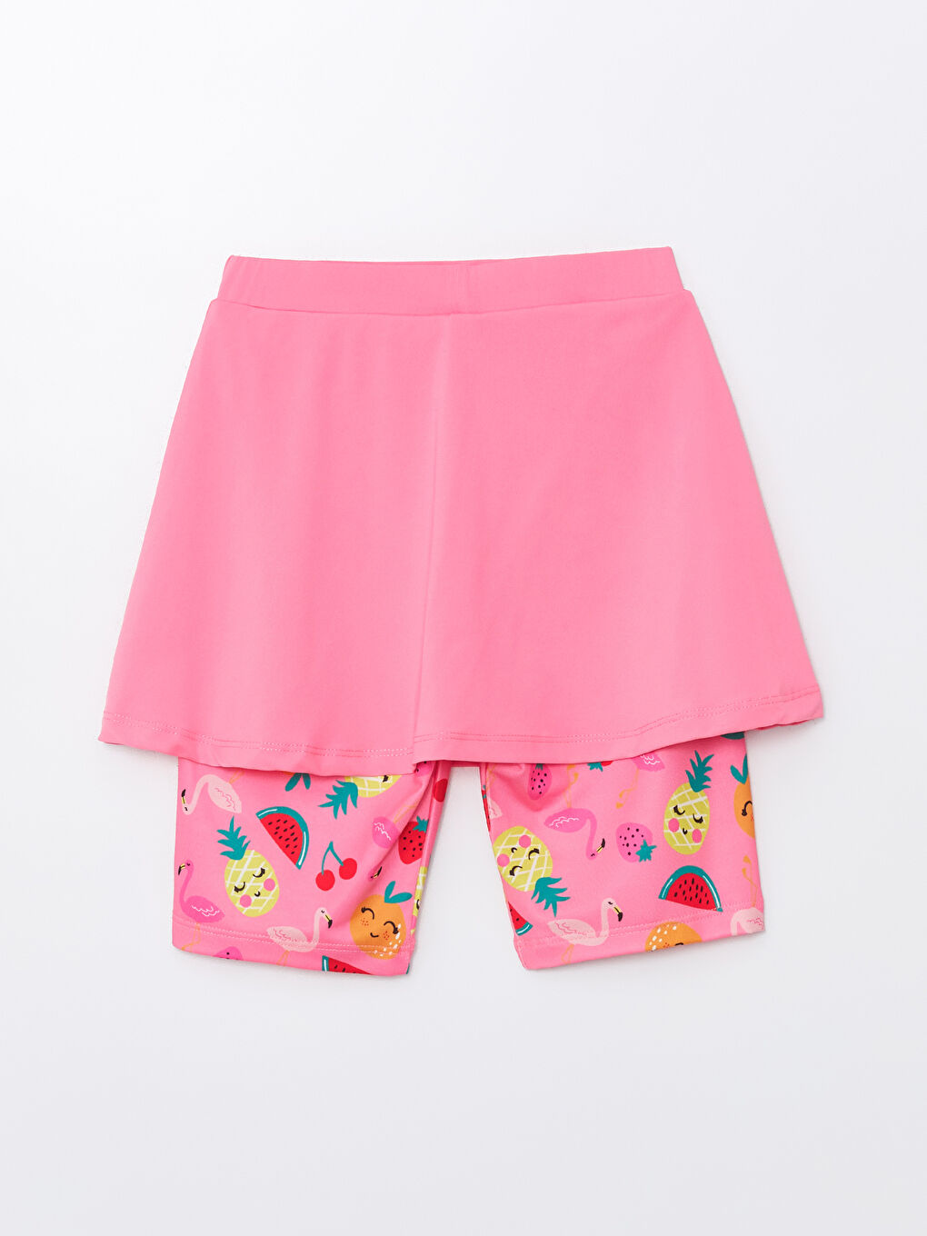 Pembe Hızlı Kuruyan Kız Çocuk Yüzme Takım-1