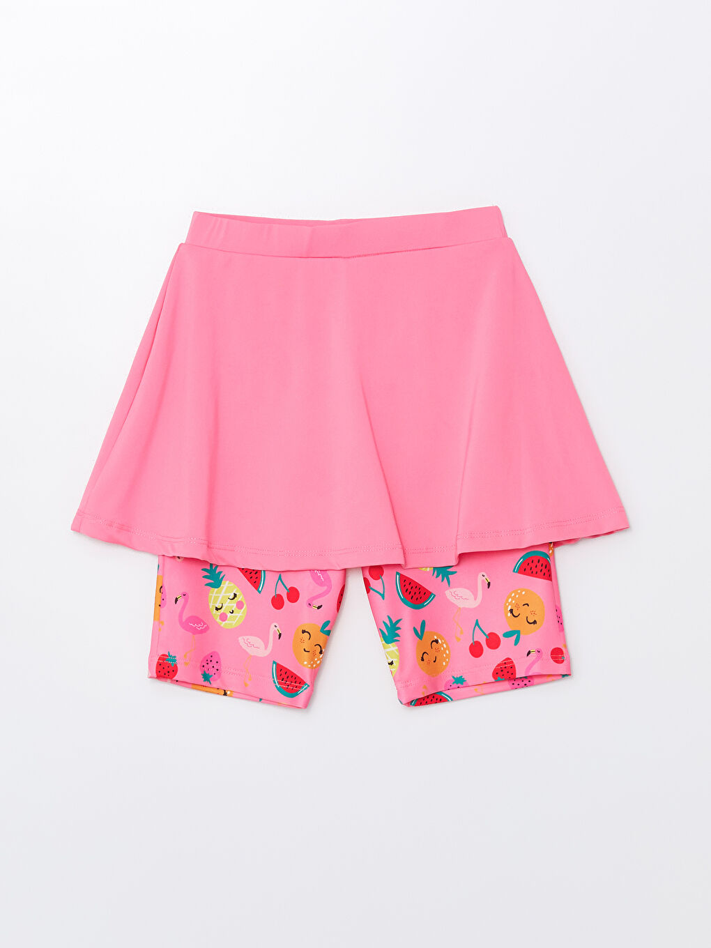 Pembe Hızlı Kuruyan Kız Çocuk Yüzme Takım-2