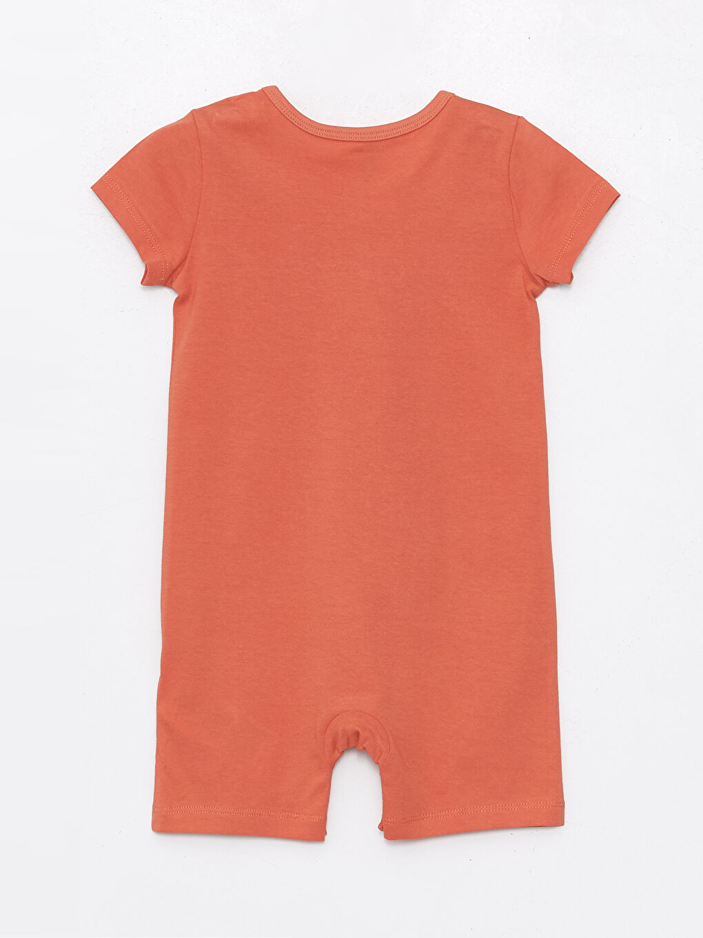 Crew Neck Short Sleeve Printed Baby Boy Rompers 2 Pack-2