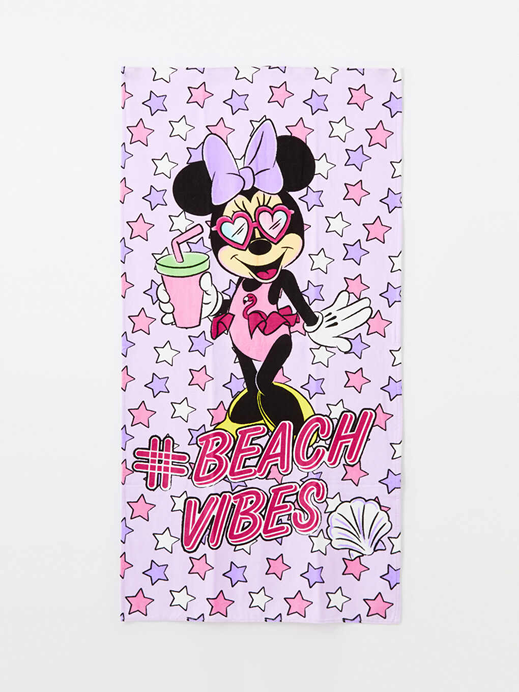 Minnie Mouse Printed Girl Beach Towel 70x150 Cm -S4FU96Z4-LSC