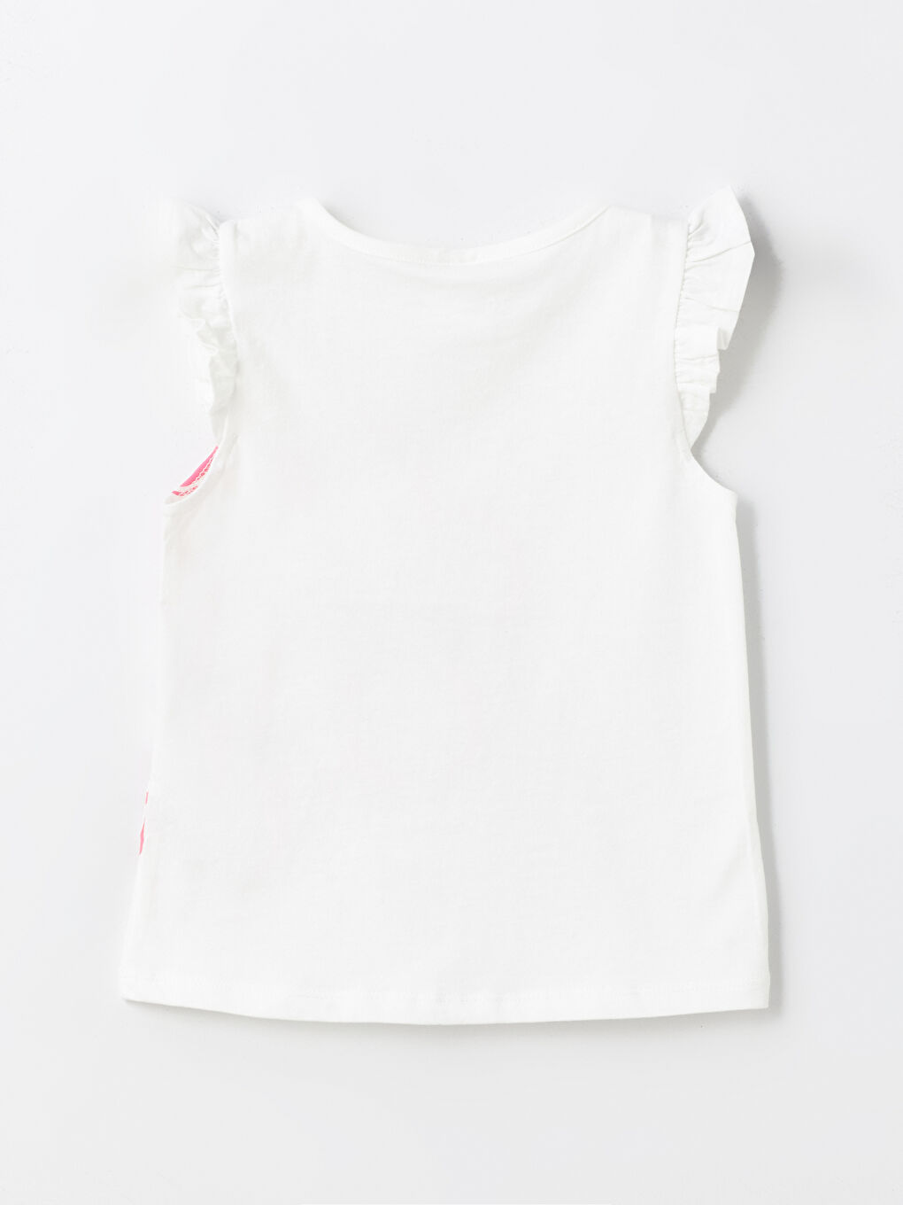 Crew Neck Sleeveless Printed Baby Girls' T-Shirt -S4FV77Z1-R9J