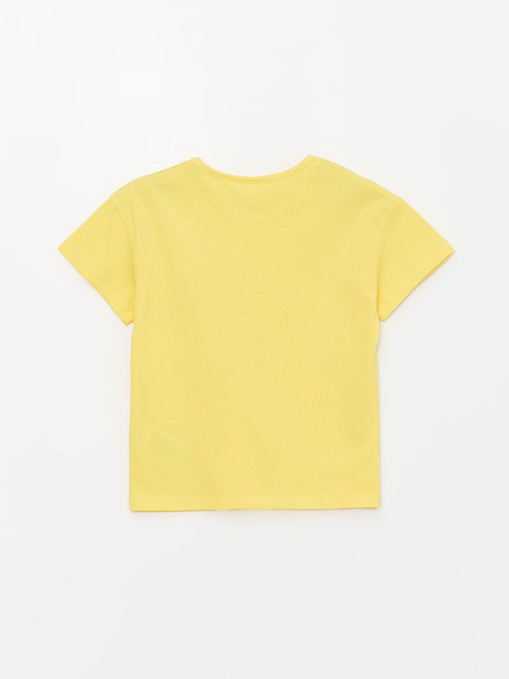Crew Neck Printed Short Sleeve Baby Girls' T-Shirt -S4FV78Z1-FYP