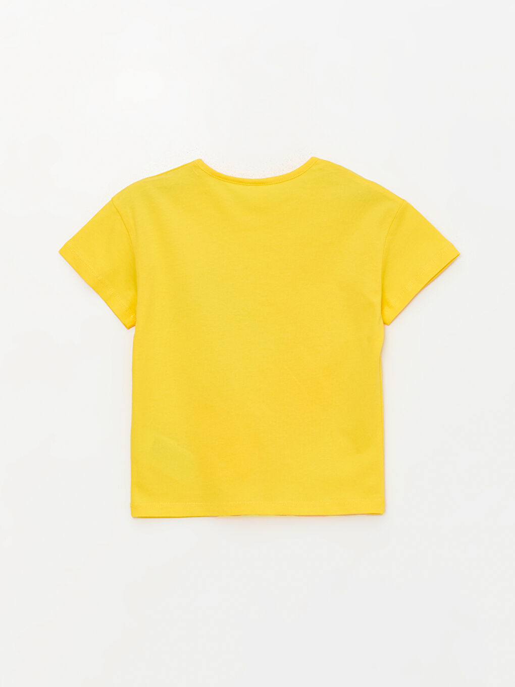 Crew Neck Printed Short Sleeve Baby Girls' T-Shirt -S4FV78Z1-FYP