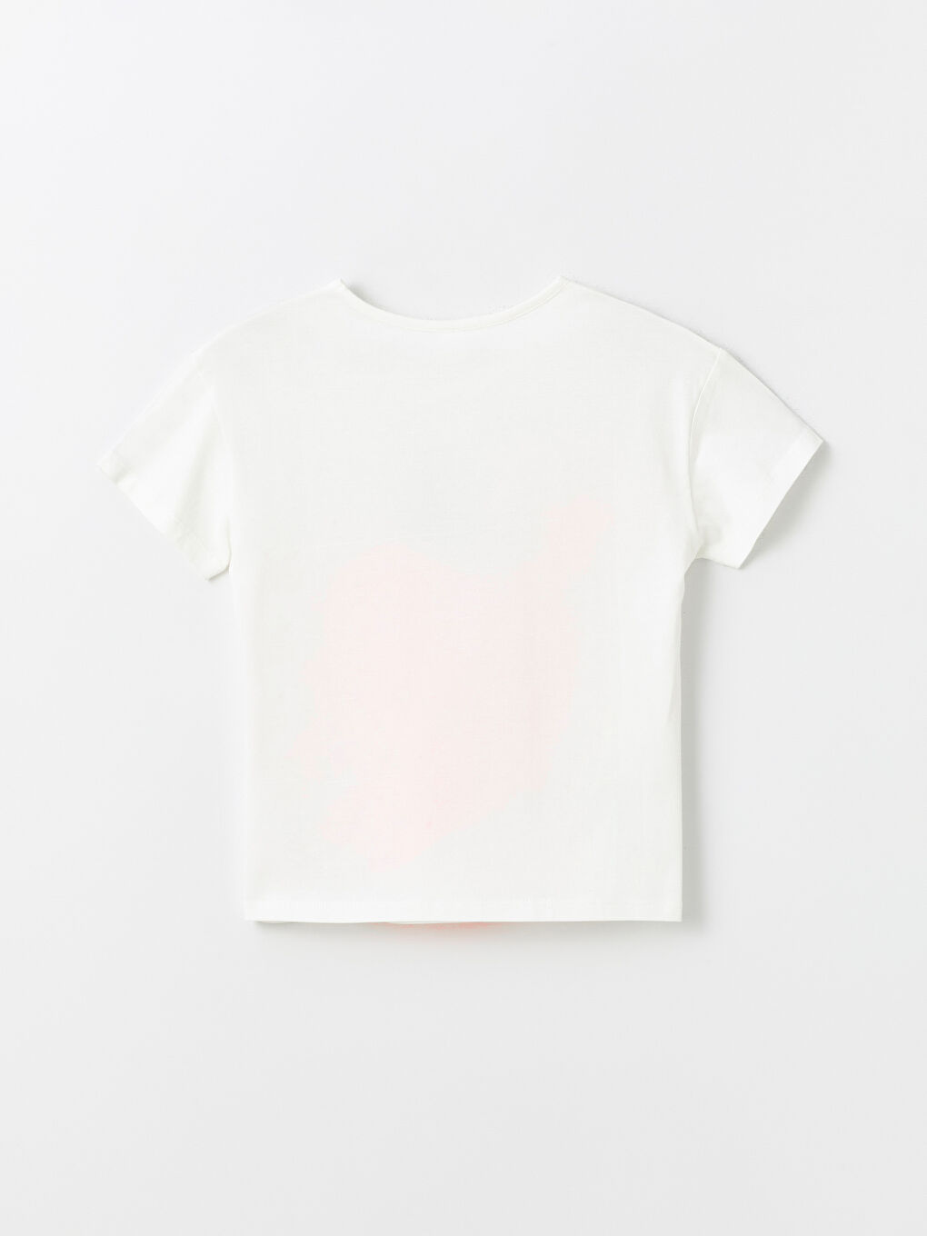 Crew Neck Printed Short Sleeve Baby Girl T-Shirt -S4FV78Z1-R9J