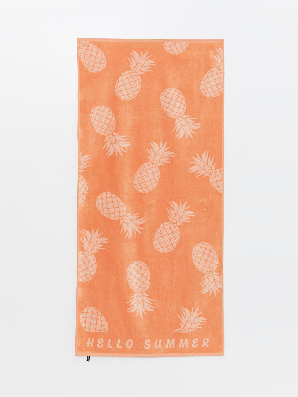 LCW ACCESSORIES Turuncu Ananas Desenli Kadın Plaj Havlusu 70x145 Cm - 2