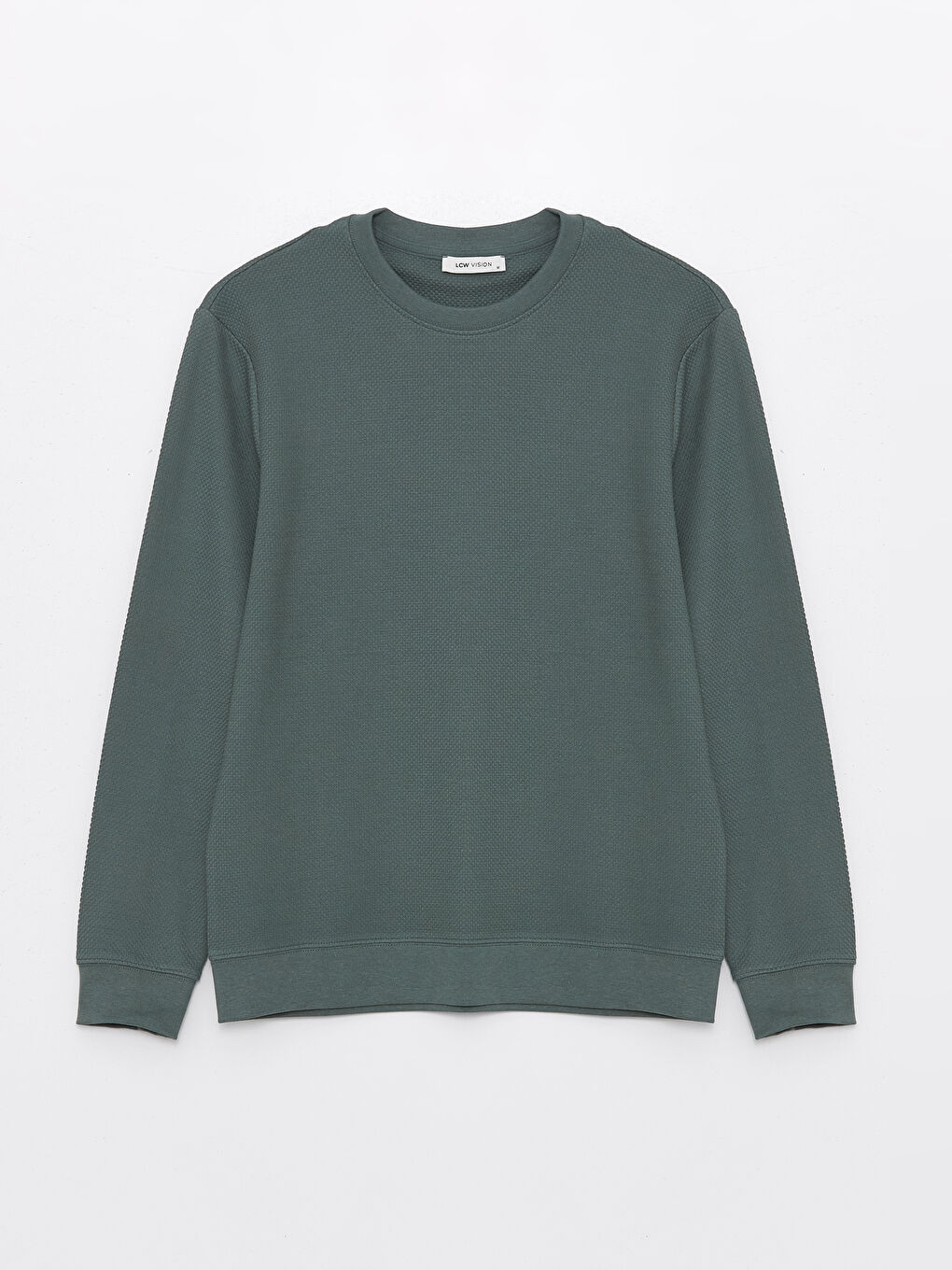 Crew Neck Long Sleeve Men's Sweatshirt -S4FY31Z8-J2L