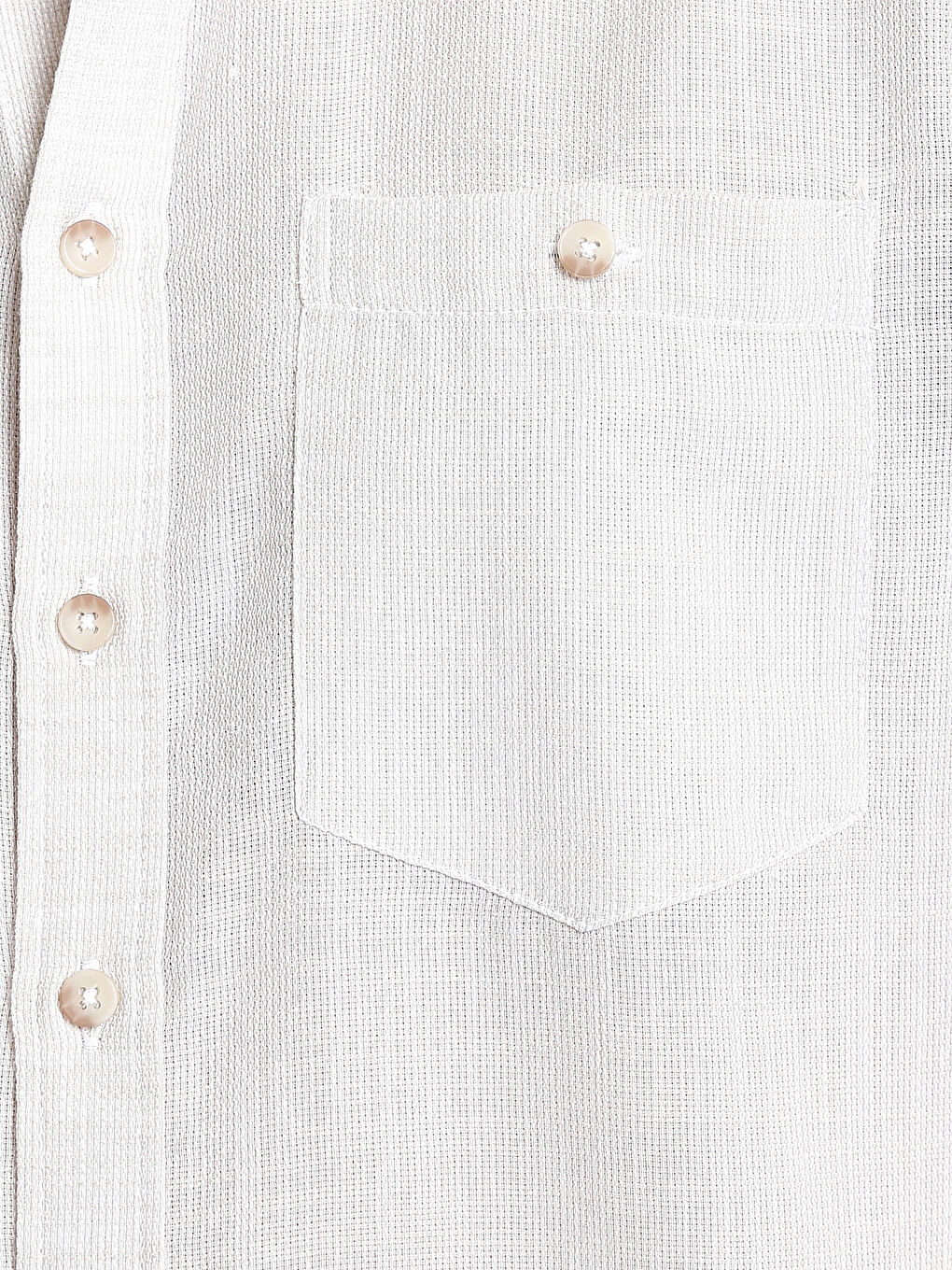 Ерлерге арналған стандартты пішім қысқа жең поплин жейде-2