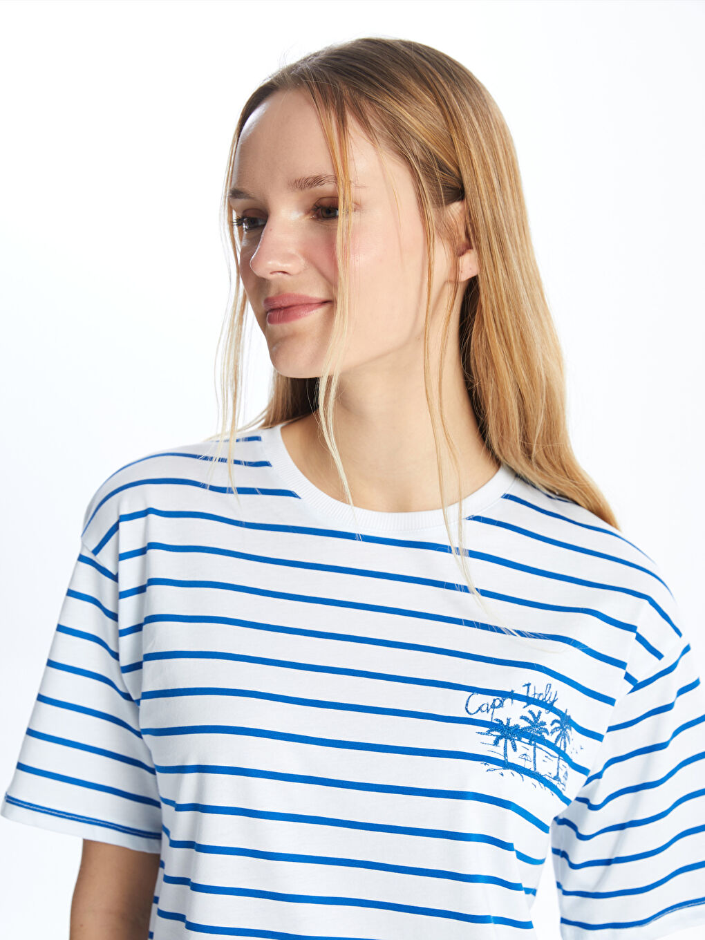 تیشێرت شین ئافرەت -S4FY67Z8-LEN