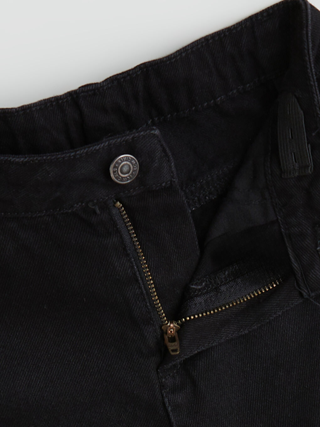 Ripped Detailed Girl Jean Shorts-1