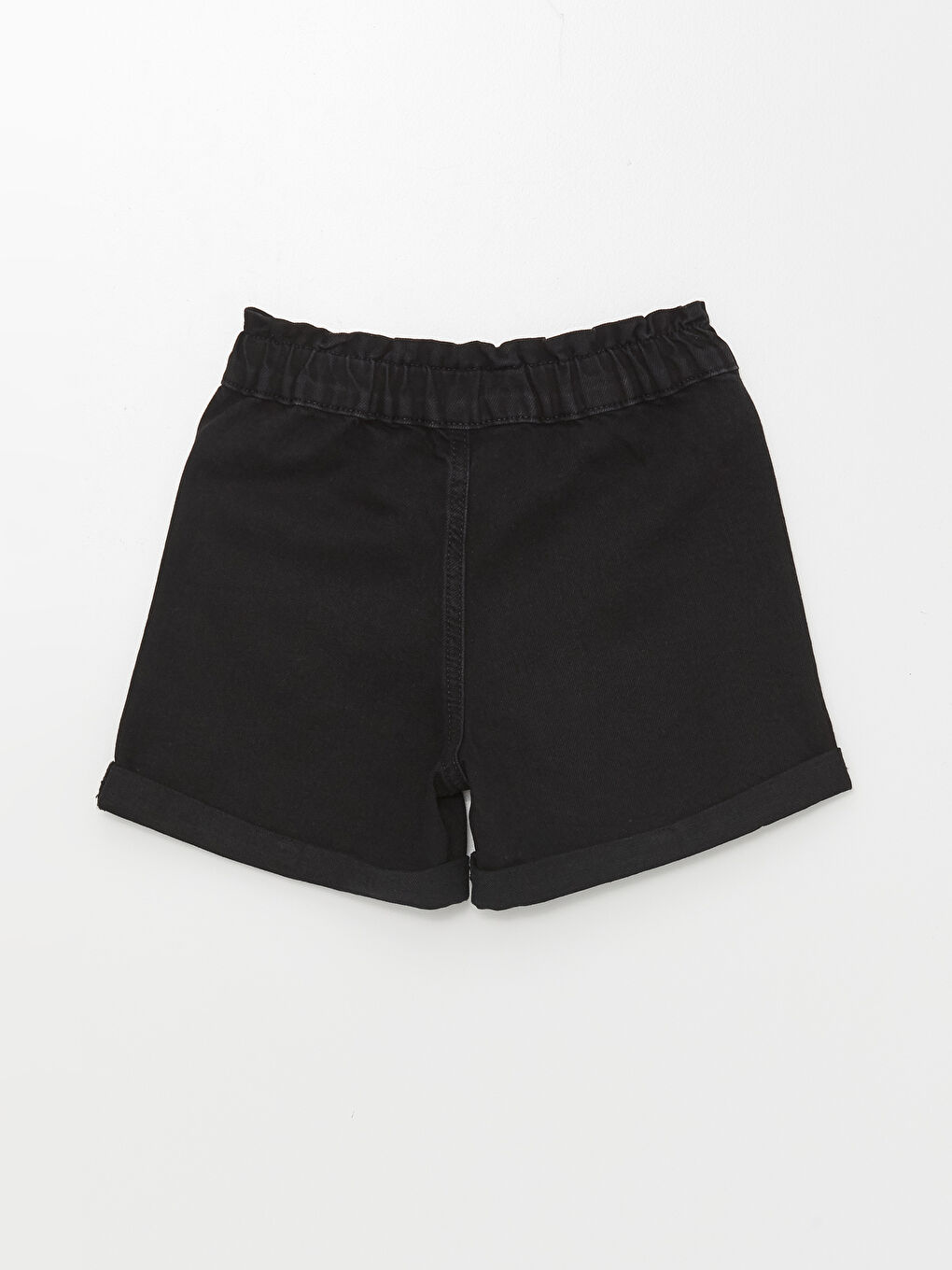 Elastic Waist Girl Jean Short -S4G003Z4-326