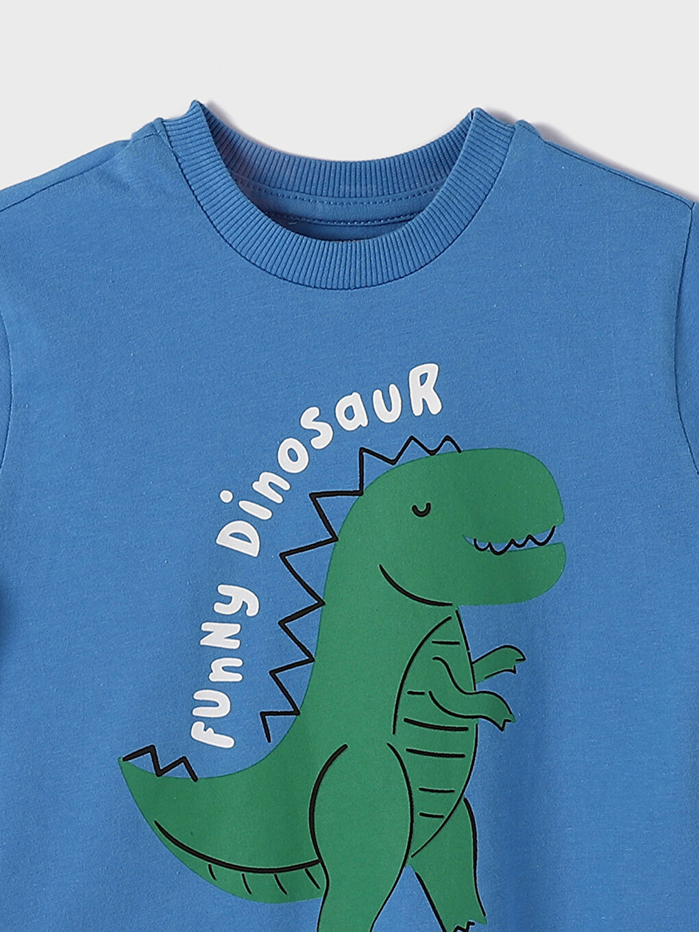 تيشيرت ياقة دائرية كم قصير للأولاد الرضع - عبوة من 2-4