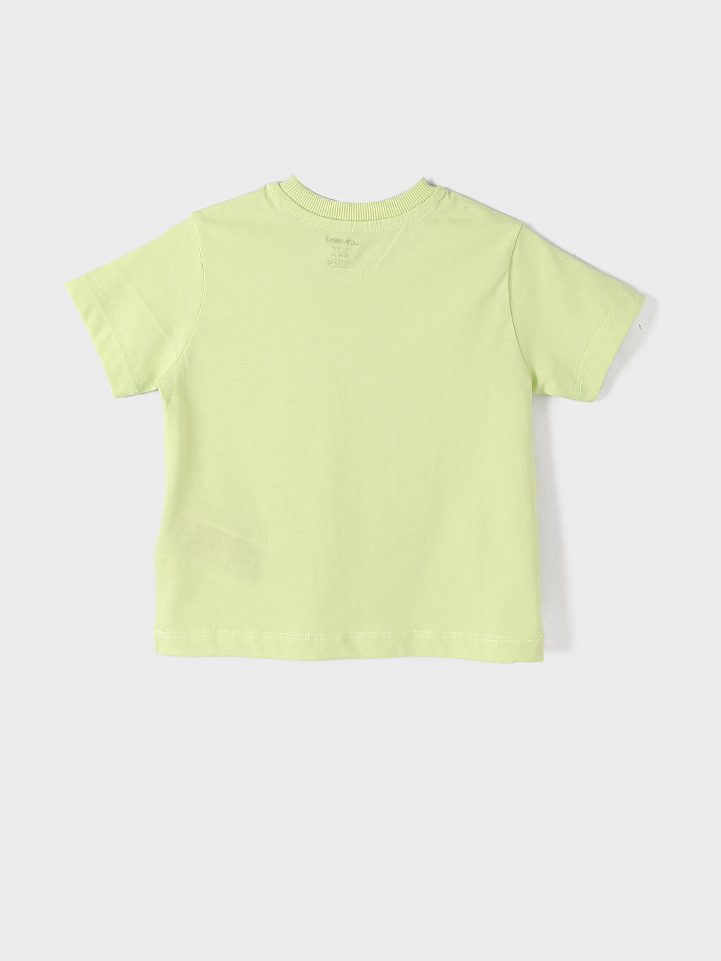 تيشيرت ياقة دائرية كم قصير للأولاد الرضع - عبوة من 2-6