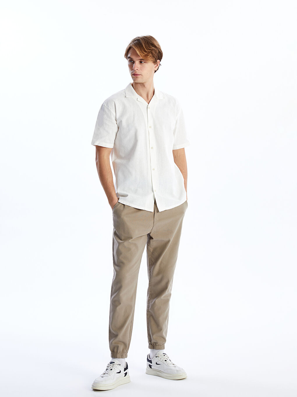 Standard Fit Men's Trousers -S4G081Z8-V1U