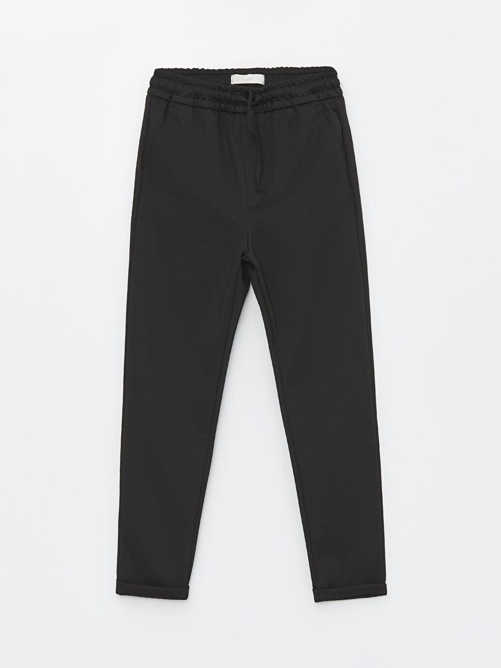 Elastic Waist Slim Fit Boys Trousers -S4G107Z4-CVL