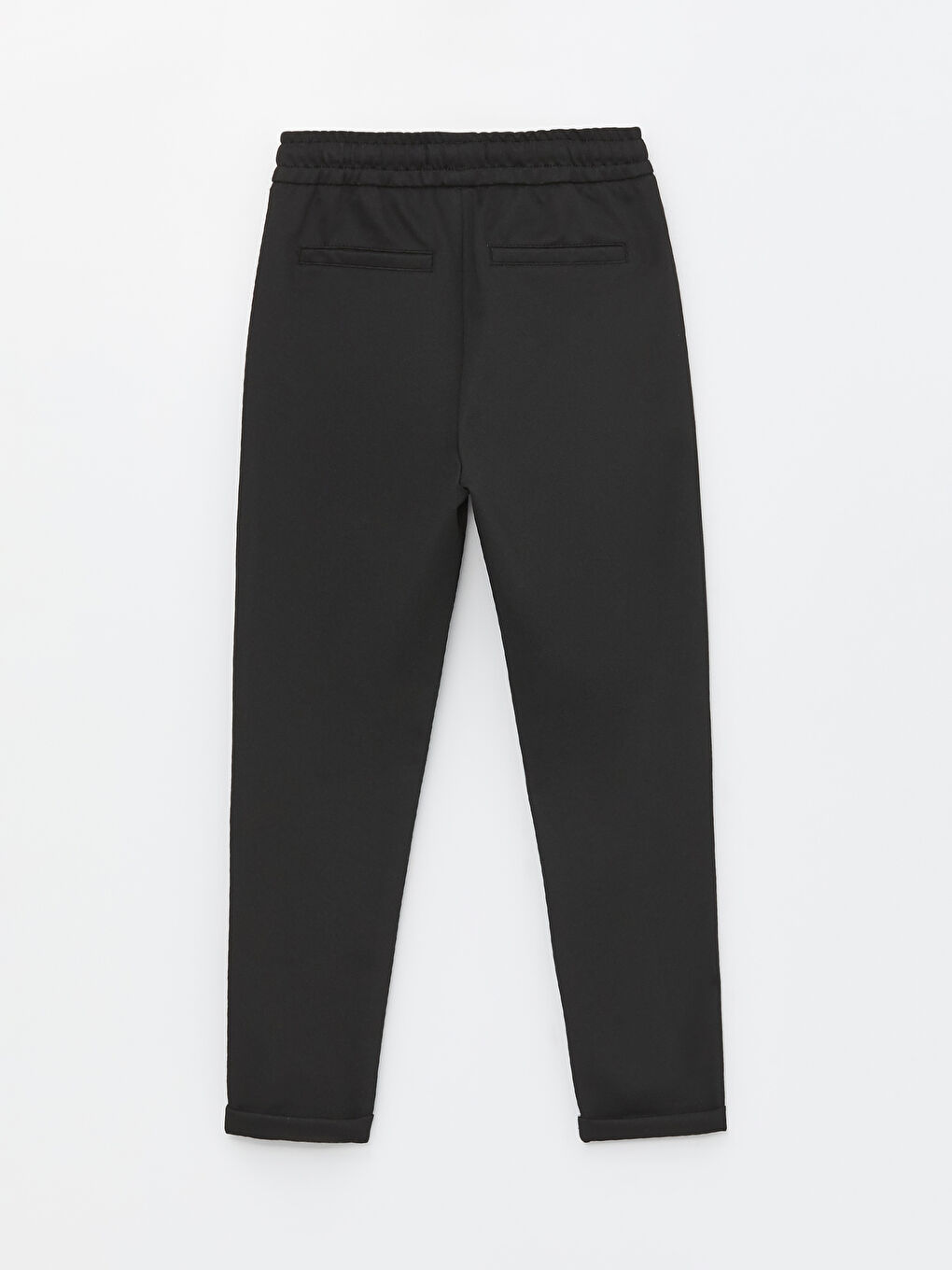 Elastic Waist Slim Fit Boys Trousers -S4G107Z4-CVL