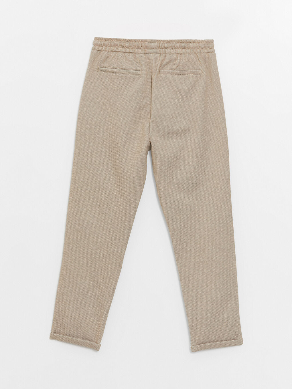 Elastic Waist Slim Fit Boys Trousers -S4G107Z4-RW0