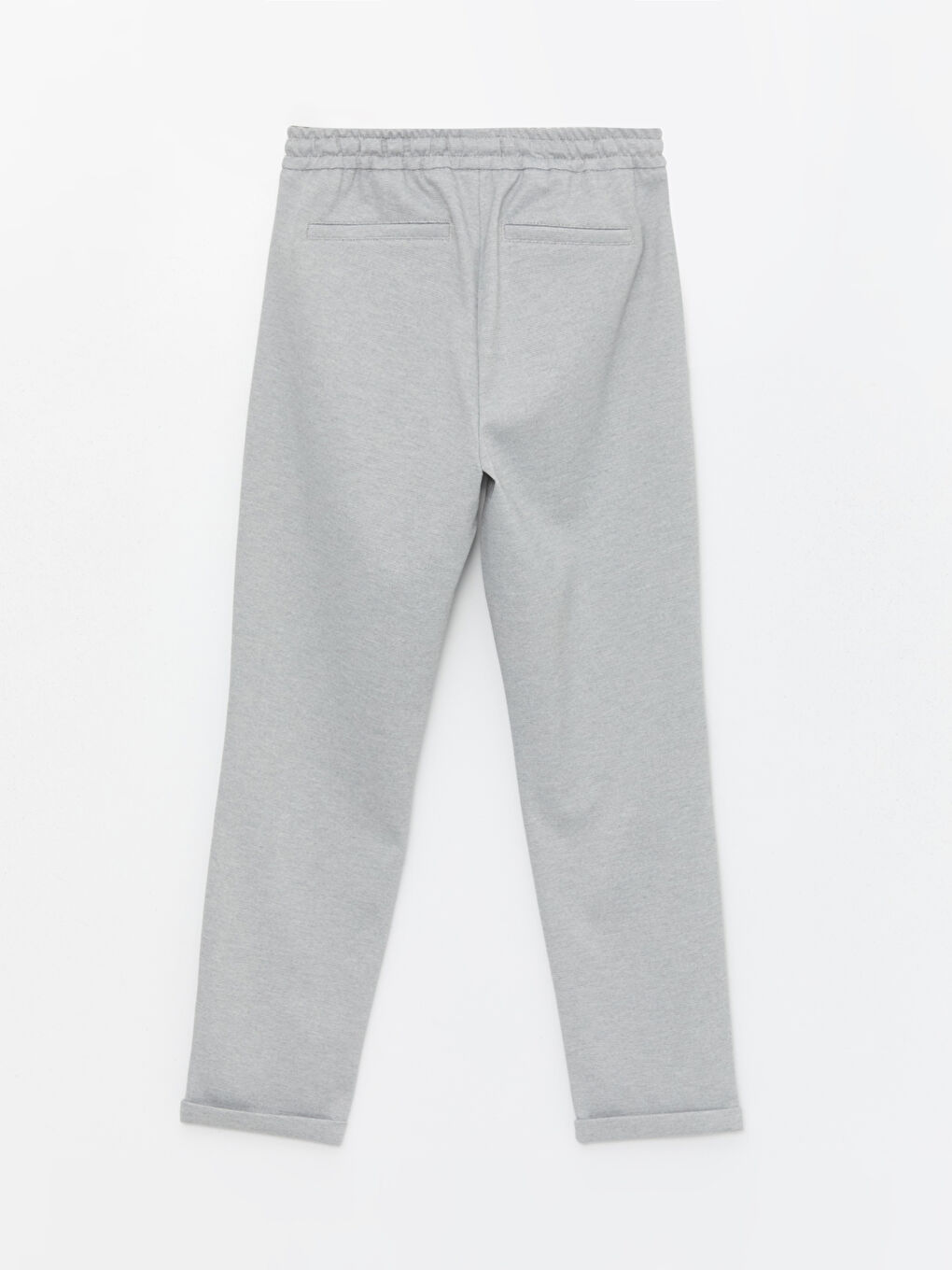 Gri Beli Lastikli Erkek Çocuk Pantolon-1
