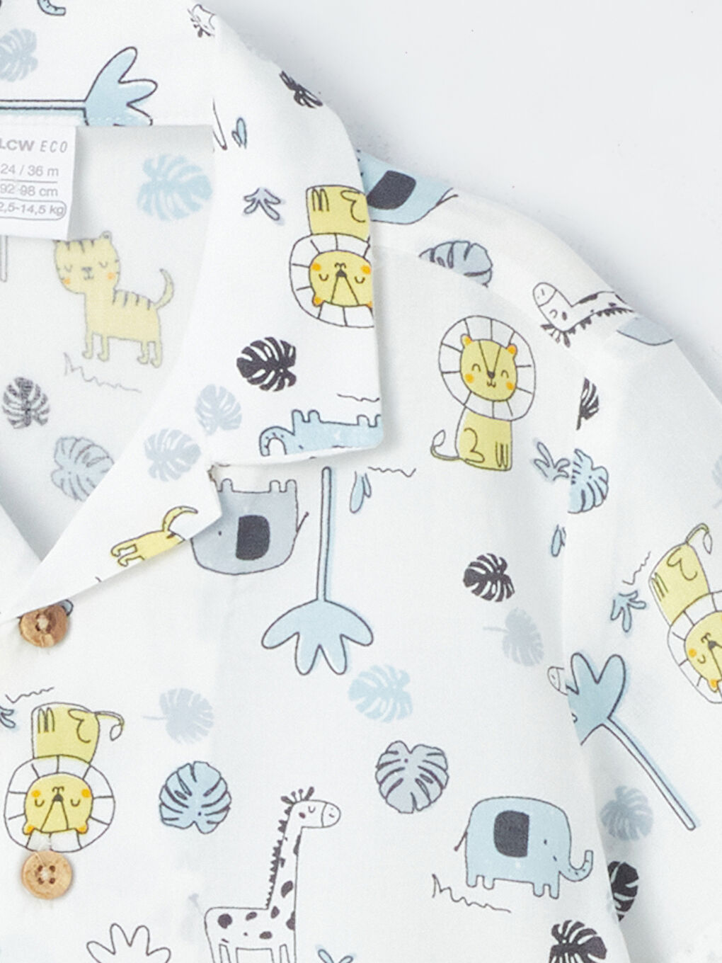 Short Sleeve  Printed Baby Boy Shirt -S4G143Z1-FFB