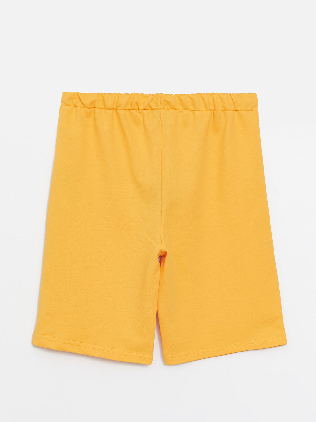 Sarı Beli Lastikli Baskılı Erkek Çocuk Pijama Şort-1